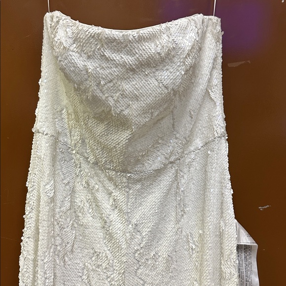 Dress the Population Andy Sequin Strapless Jumpsuit Size XL - Picture 5 of 13